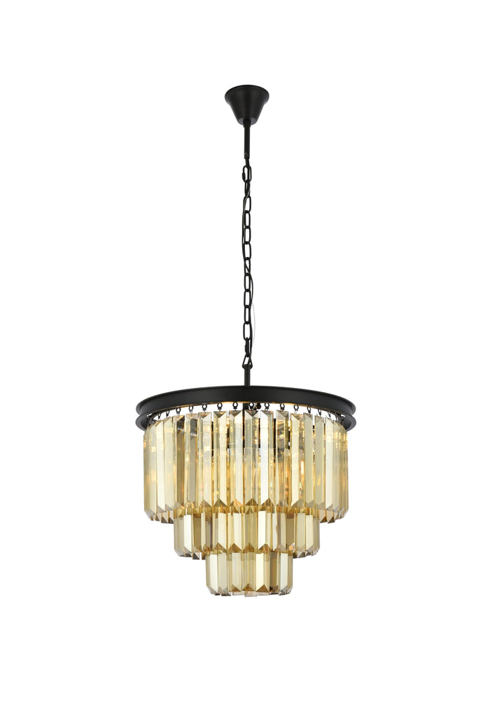 Elegant Lighting Chandelier Royal Cut 1231D20MB-GT/RC