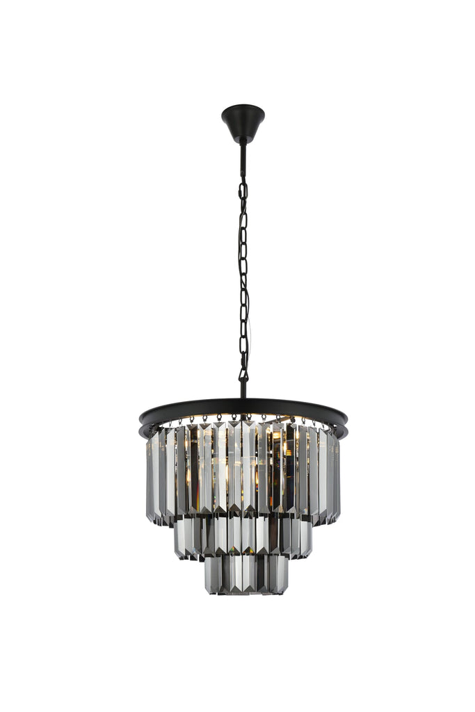 Elegant Lighting Chandelier Royal Cut 1231D20MB-SS/RC