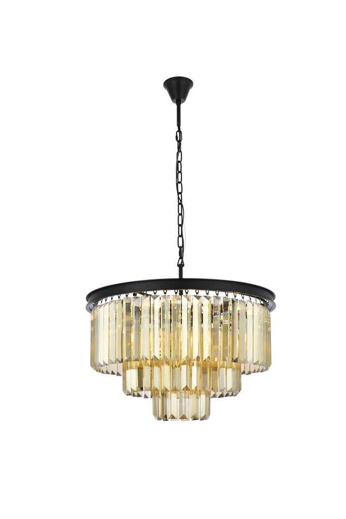 Elegant Lighting Chandelier Royal Cut 1231D26MB-GT/RC