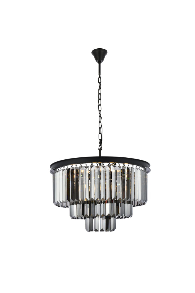 Elegant Lighting Chandelier Royal Cut 1231D26MB-SS/RC