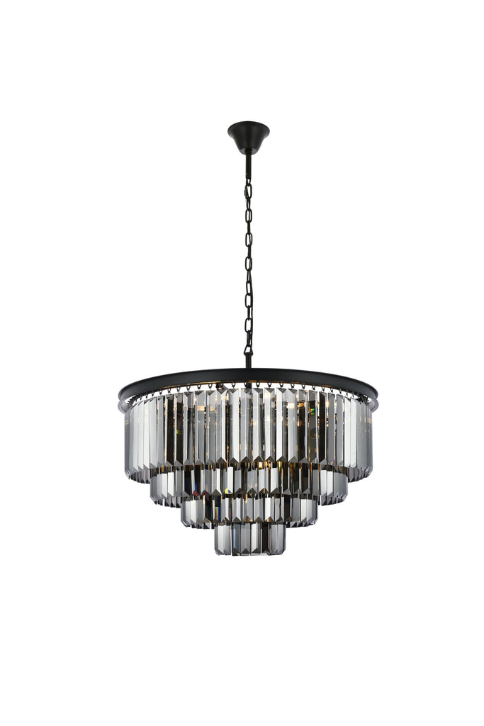 Elegant Lighting Chandelier Royal Cut 1231D32MB-SS/RC