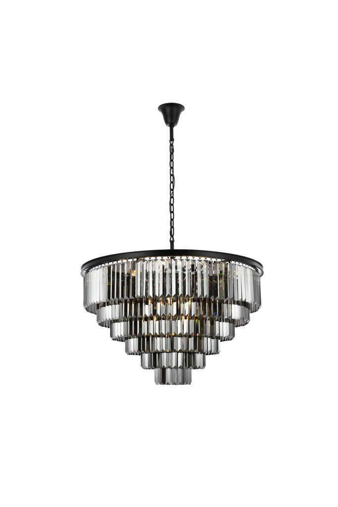 Elegant Lighting Chandelier Royal Cut 1231D44MB-SS/RC