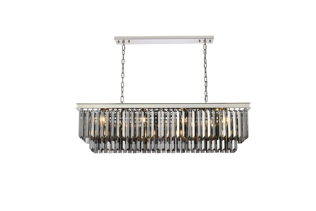 Elegant Lighting Chandelier Royal Cut 1232D50PN-SS/RC