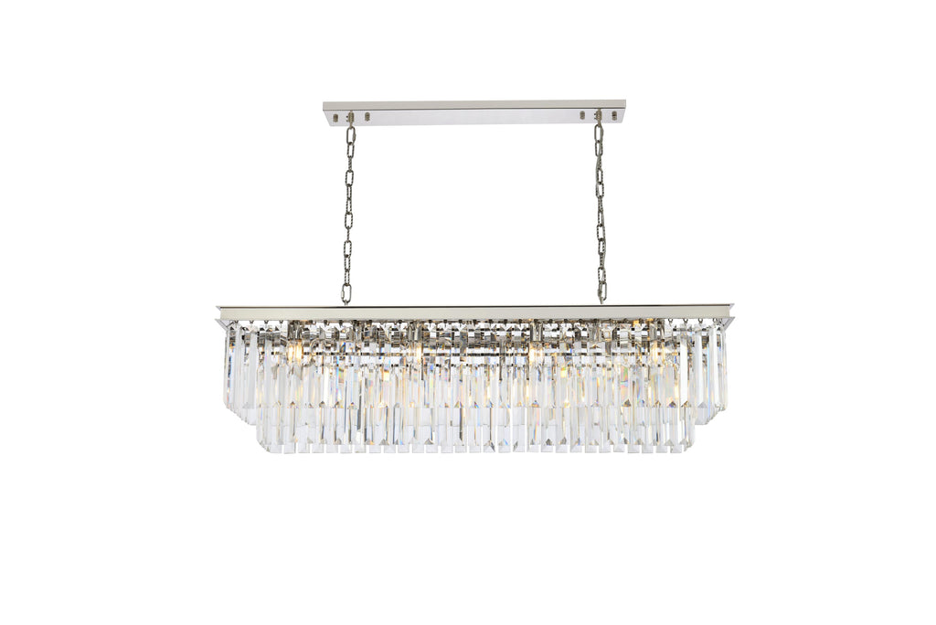 Elegant Lighting Chandelier Royal Cut 1232D50PN/RC