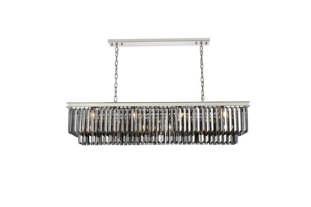 Elegant Lighting Chandelier Royal Cut 1232D60PN-SS/RC