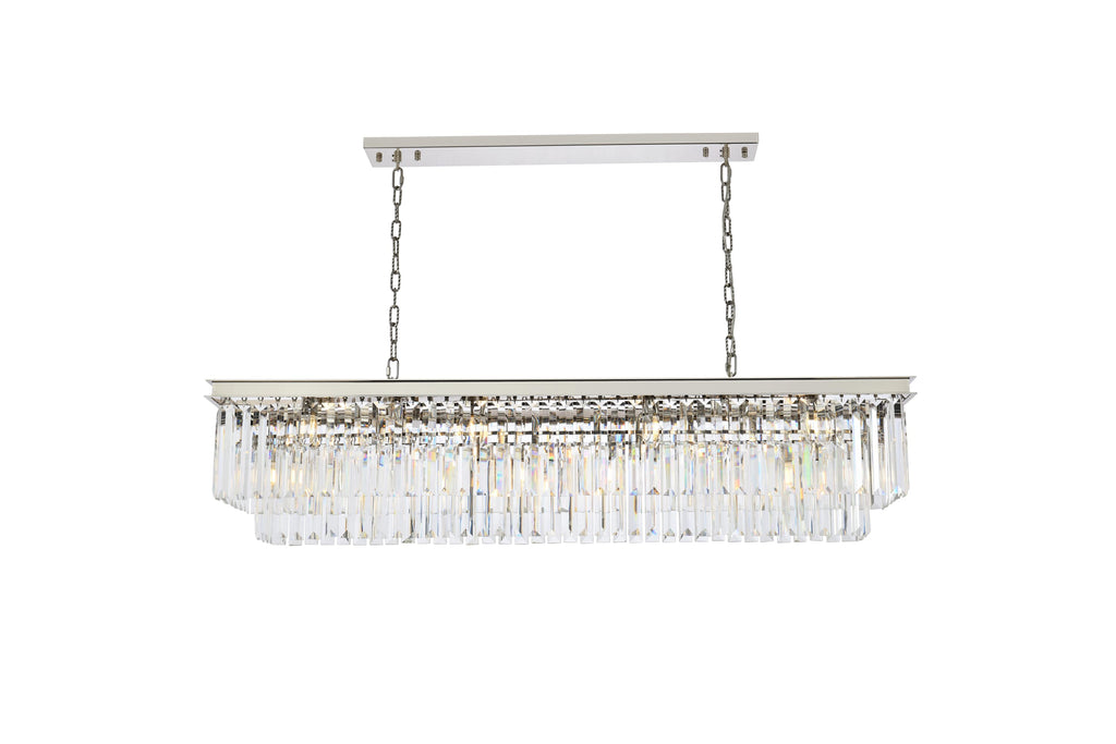 Elegant Lighting Chandelier Royal Cut 1232D60PN/RC