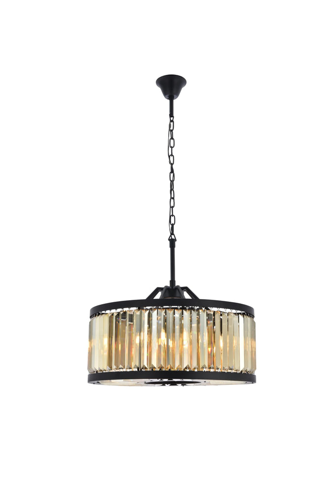 Elegant Lighting Chandelier Royal Cut 1233D28MB-GT/RC