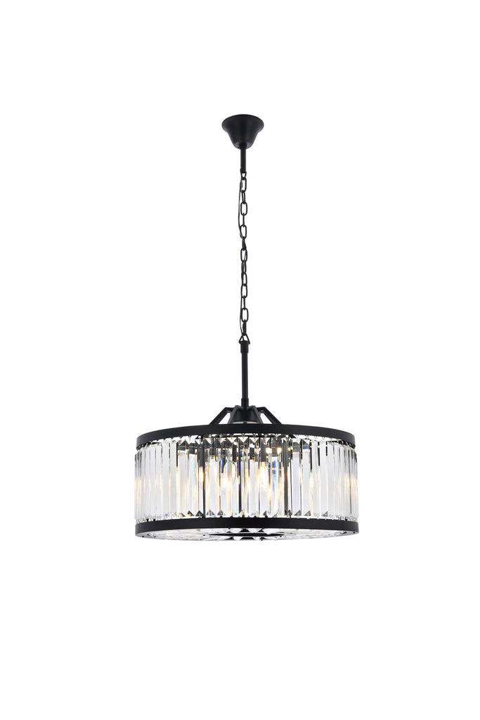 Elegant Lighting Chandelier Royal Cut 1233D28MB/RC