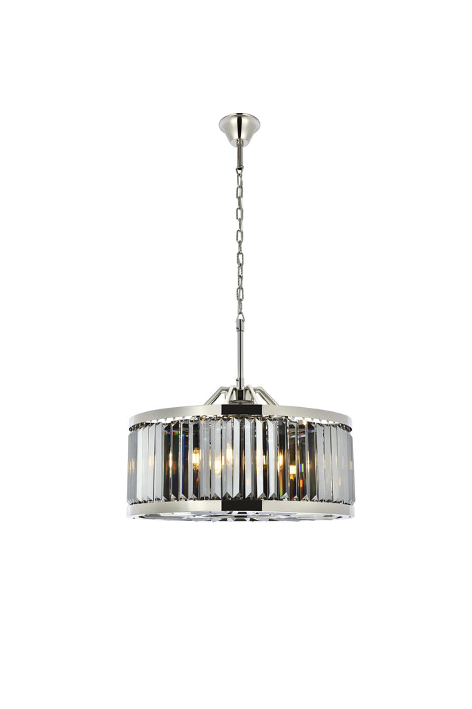 Elegant Lighting Chandelier Royal Cut 1233D28PN-SS/RC