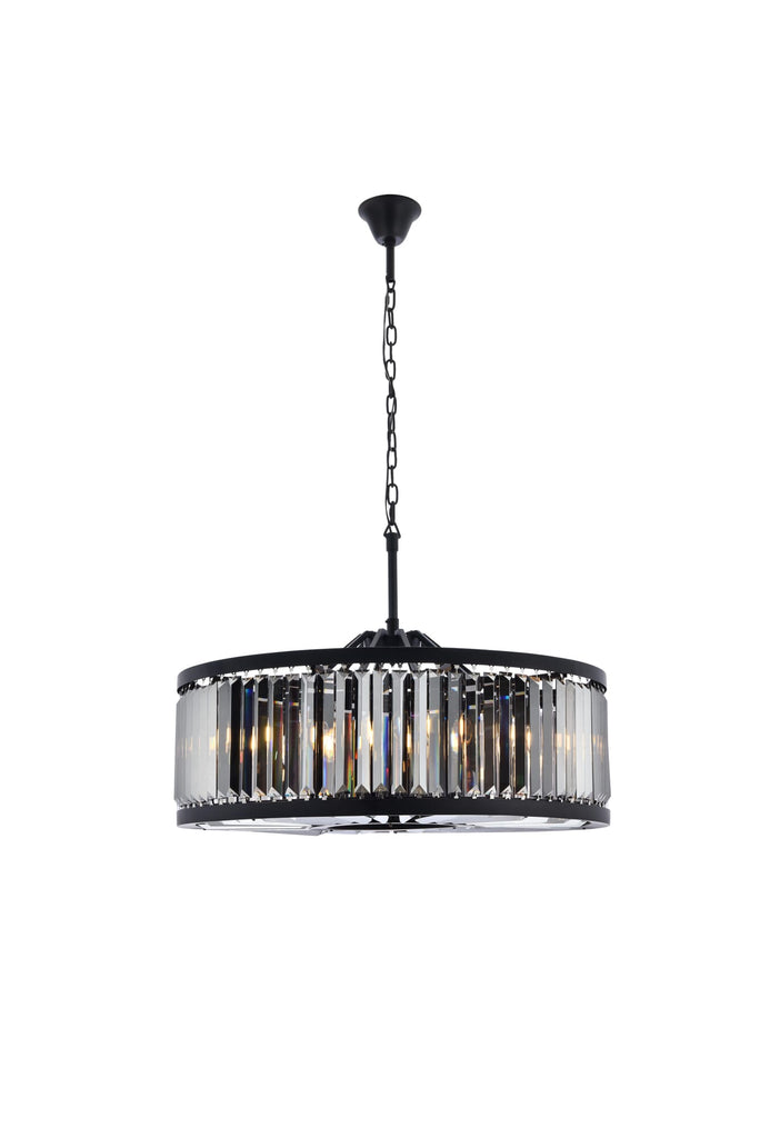 Elegant Lighting Chandelier Royal Cut 1233D35MB-SS/RC