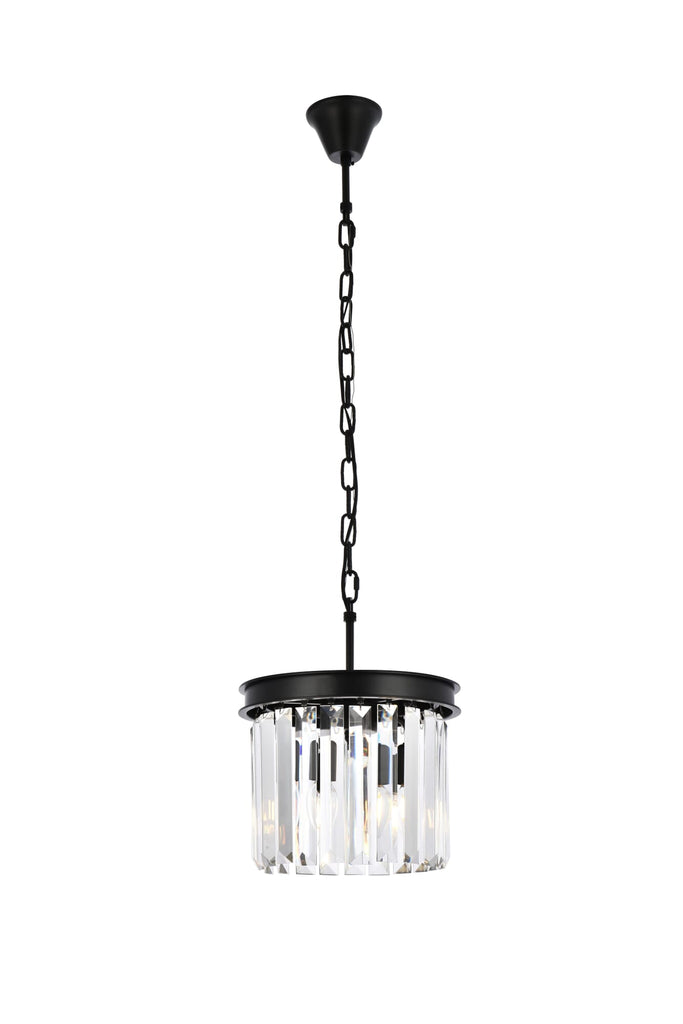 Elegant Lighting Pendant Light Royal Cut 1238D12MB/RC