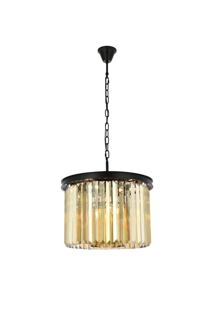 Elegant Lighting Pendant Light Royal Cut 1238D20MB-GT/RC