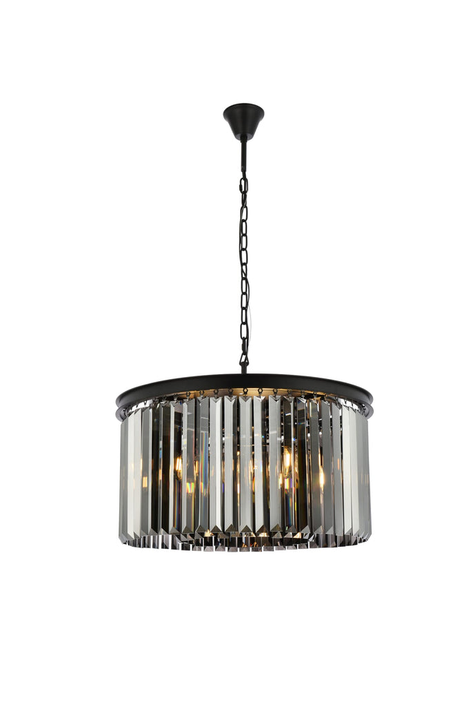 Elegant Lighting Chandelier Royal Cut 1238D26MB-SS/RC