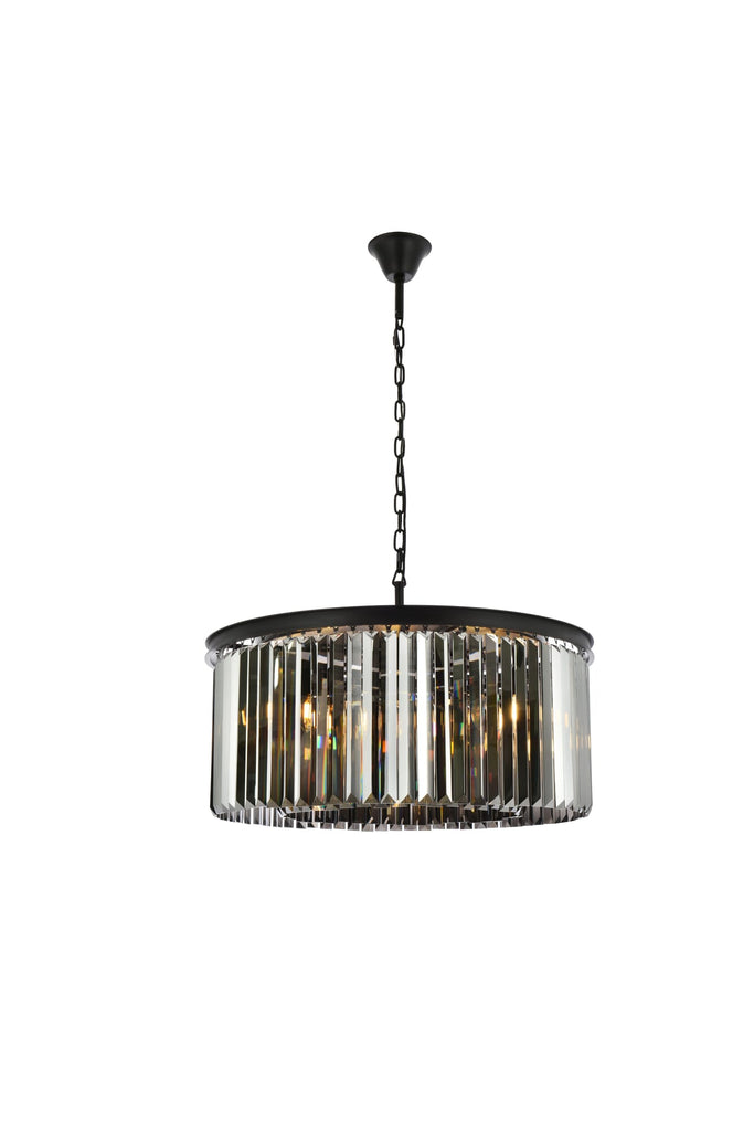 Elegant Lighting Chandelier Royal Cut 1238D31MB-SS/RC