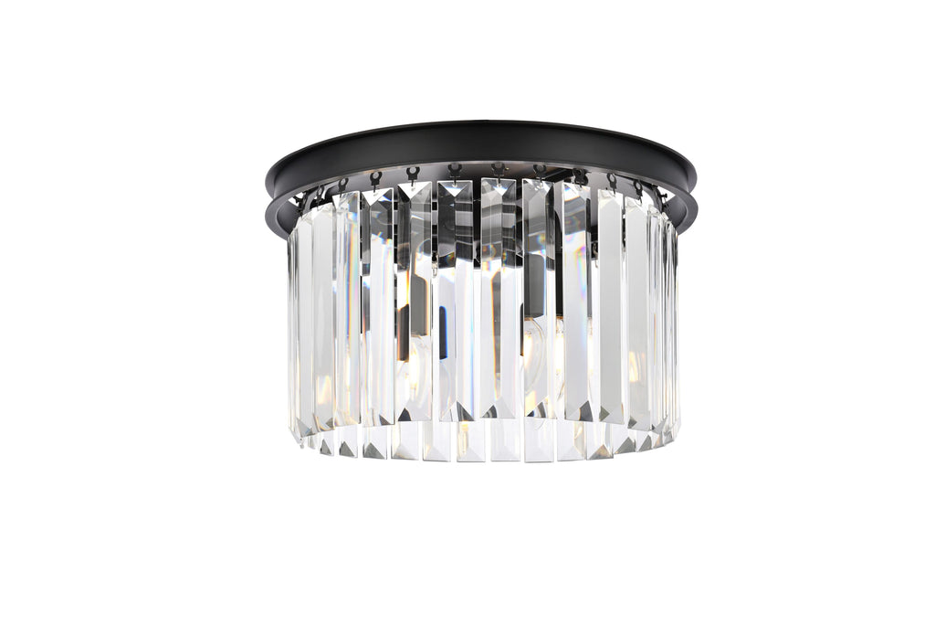 Elegant Lighting Flush Mount Light Royal Cut 1238F16MB/RC