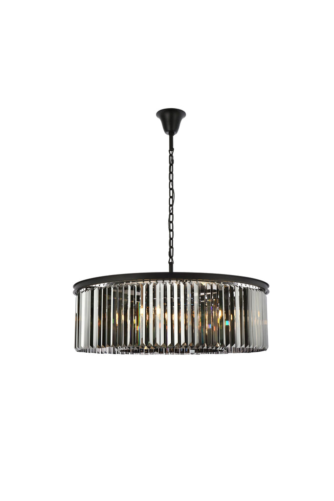 Elegant Lighting Chandelier Royal Cut 1238G43MB-SS/RC