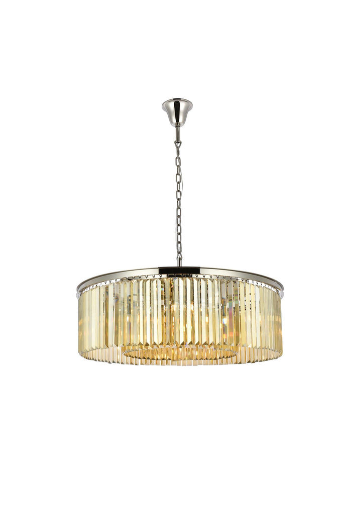 Elegant Lighting Chandelier Royal Cut 1238G43PN-GT/RC