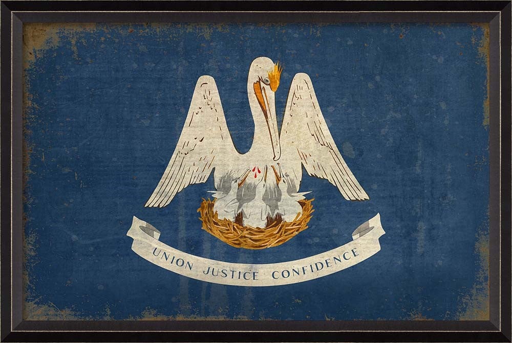 Spicher & Company BC Louisiana State Flag 13958