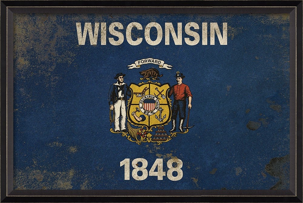 Spicher & Company BC Wisconsin State Flag 13989