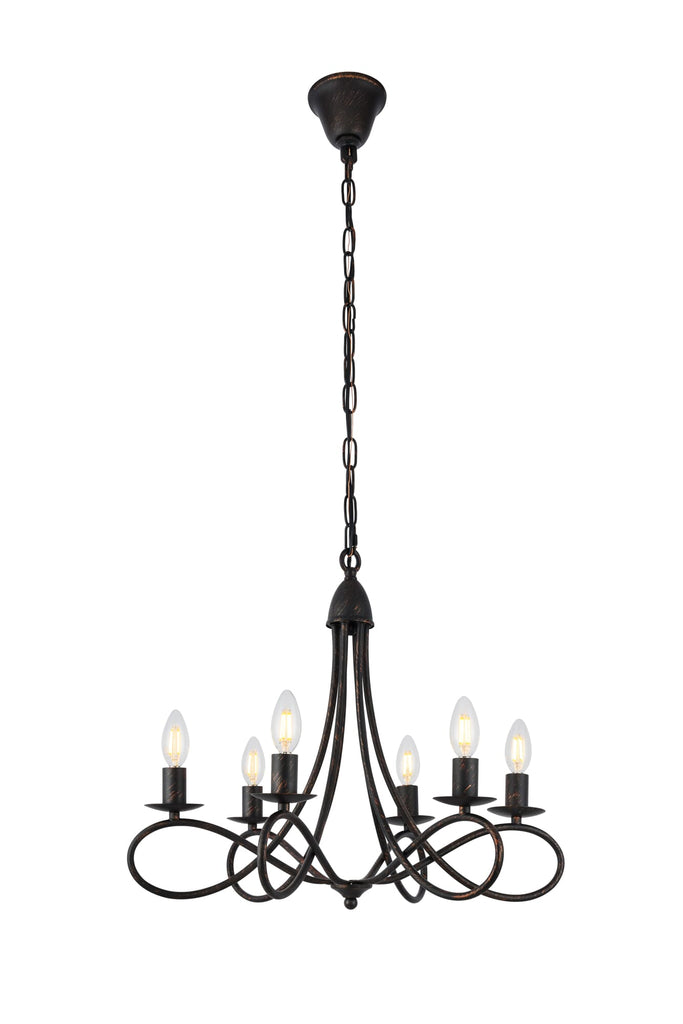 Elegant Lighting Pendant Light 1452D22DB