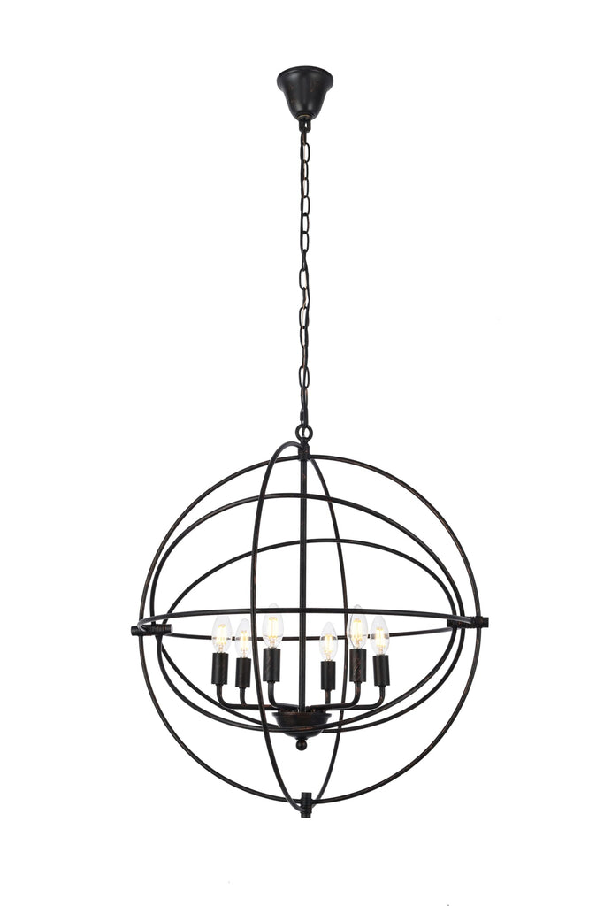 Elegant Lighting Pendant Light 1453D25DB