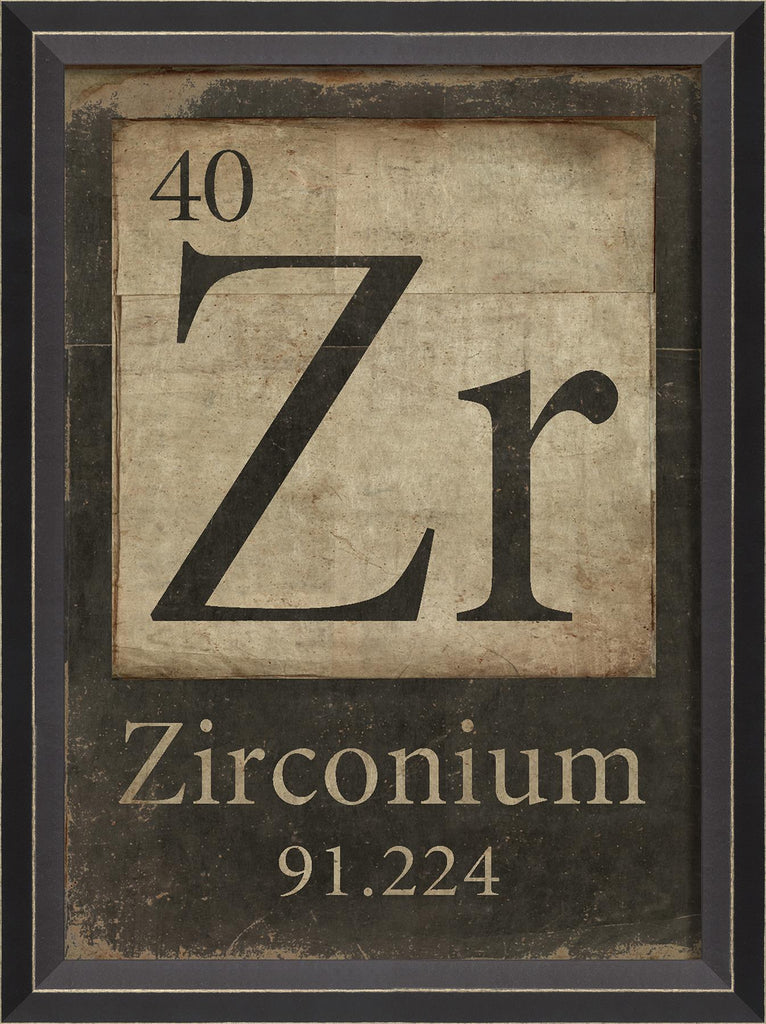 Spicher & Company BC 40-Zr-Zirconium 18340