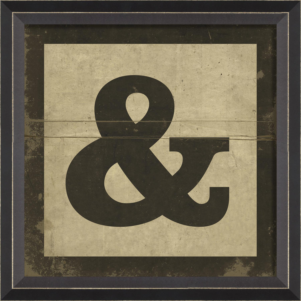 Spicher & Company BC Small Black Letter Block Ampersand 19873