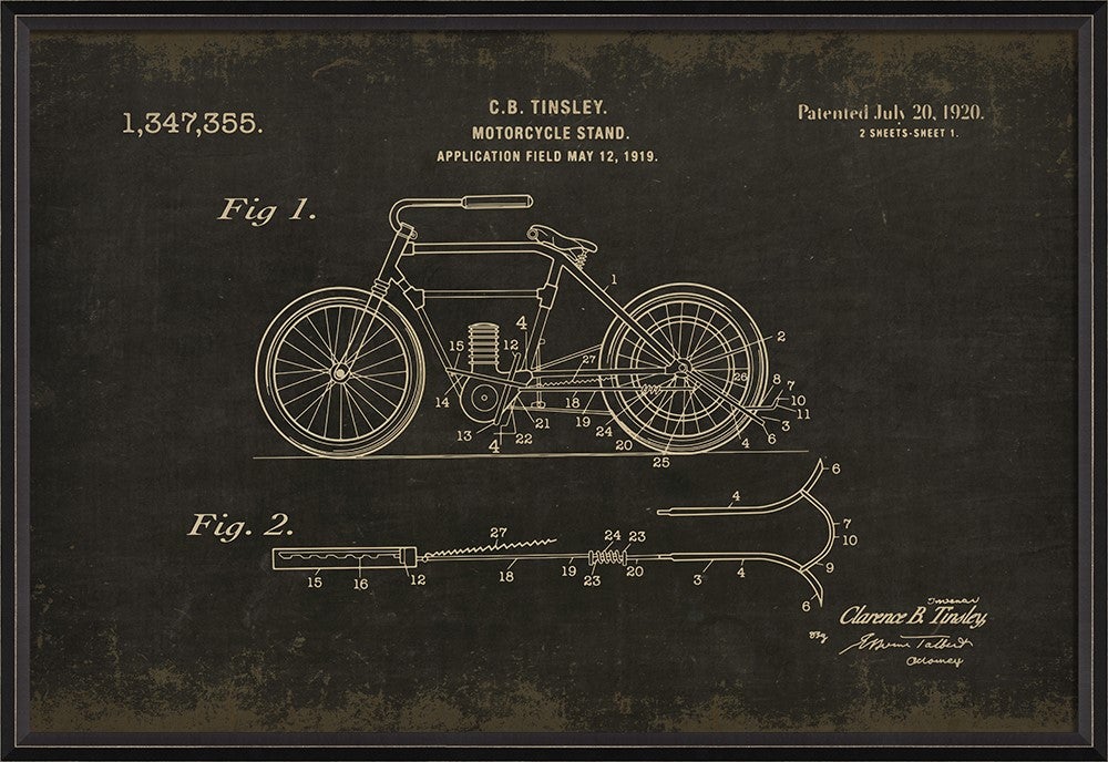 Spicher & Company BC Tinsley Motorcycle 1347355 black med 19952