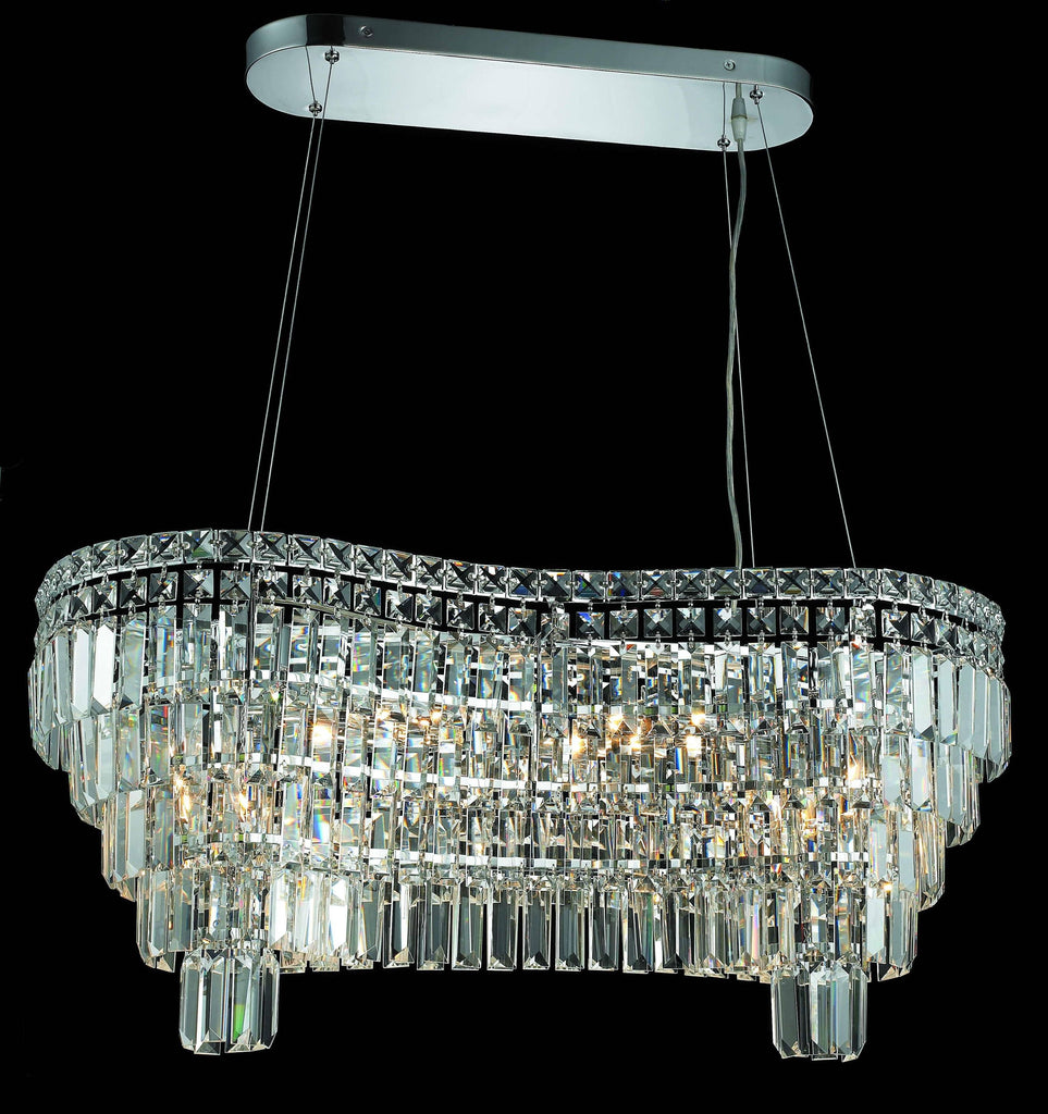 Elegant Lighting Chandelier Elegant Cut 2019D32C/EC