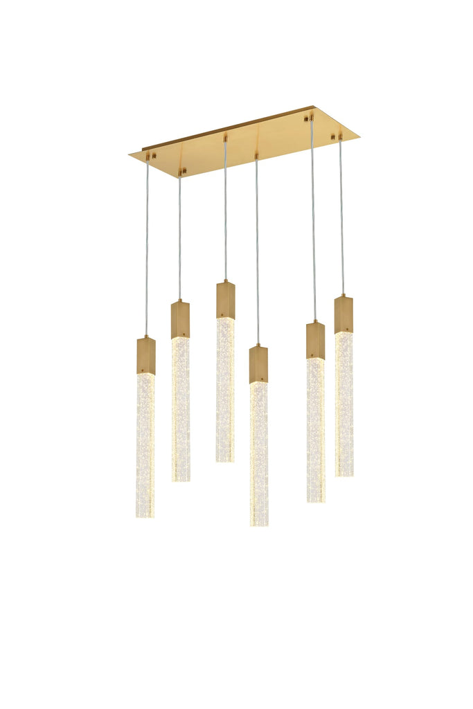 Elegant Lighting Pendant Light 2066D32SG