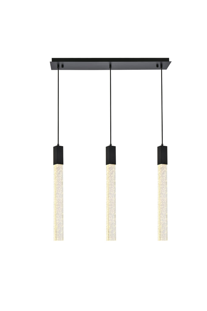 Elegant Lighting Pendant Light 2066S32BK