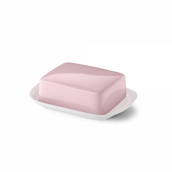 Dibbern Upper part of butter dish Pale Pink 2091200008