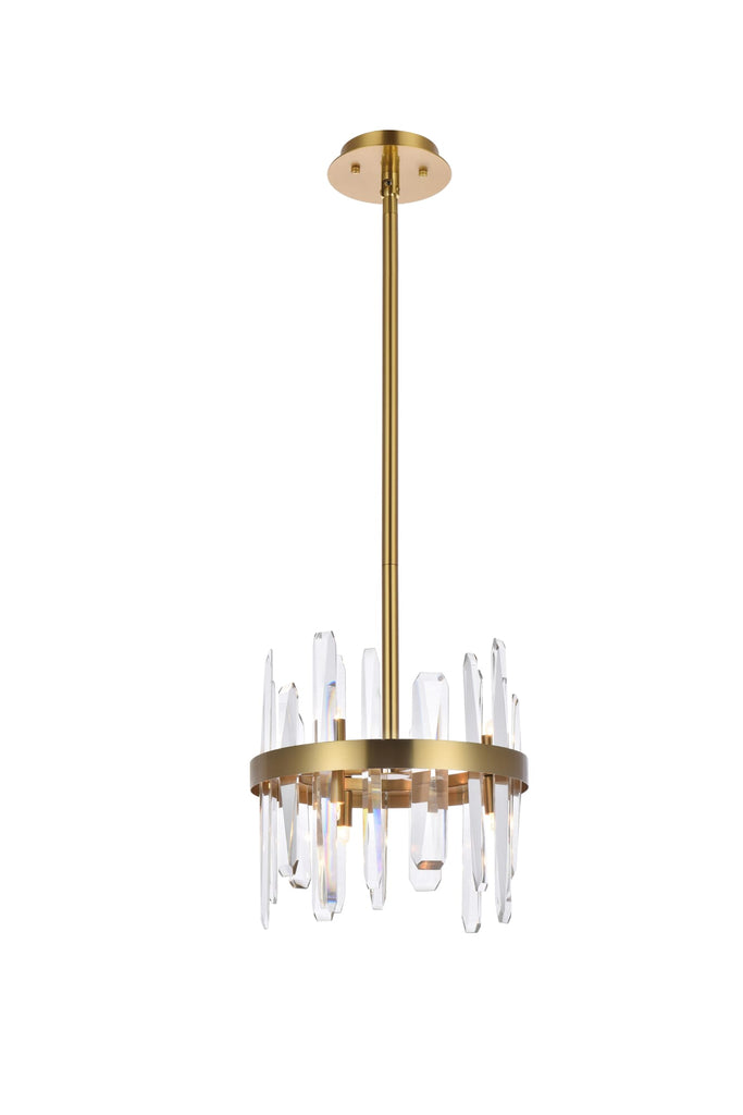 Elegant Lighting Pendant Light 2200D12SG