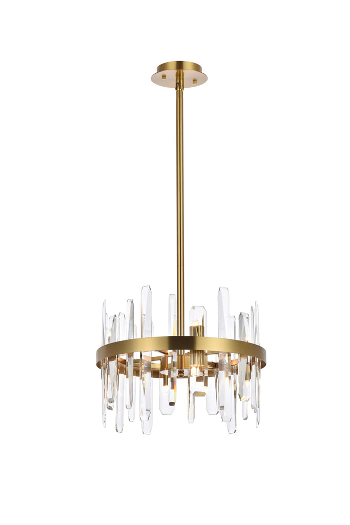 Elegant Lighting Pendant Light 2200D16SG