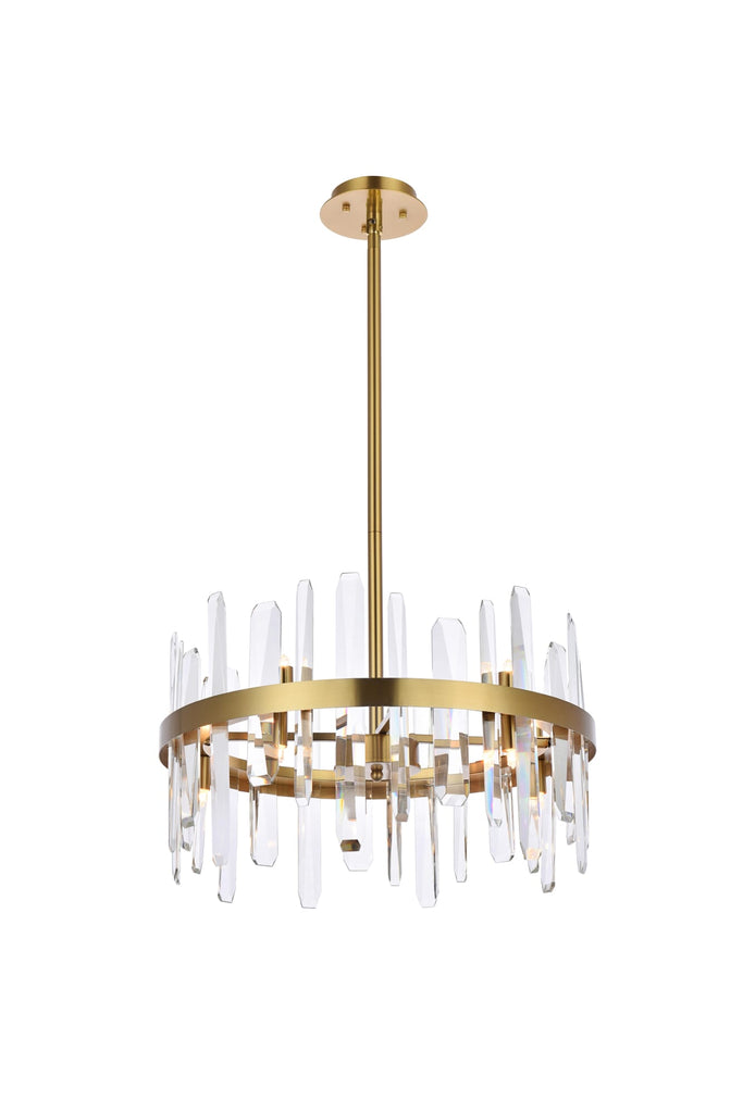 Elegant Lighting Pendant Light 2200D20SG