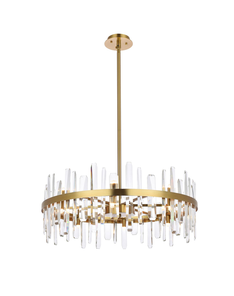 Elegant Lighting Chandelier 2200D32SG