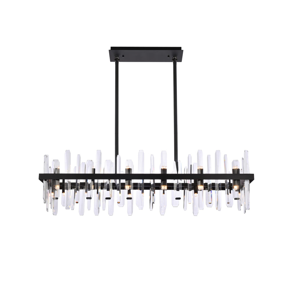 Elegant Lighting Chandelier 2200G42BK