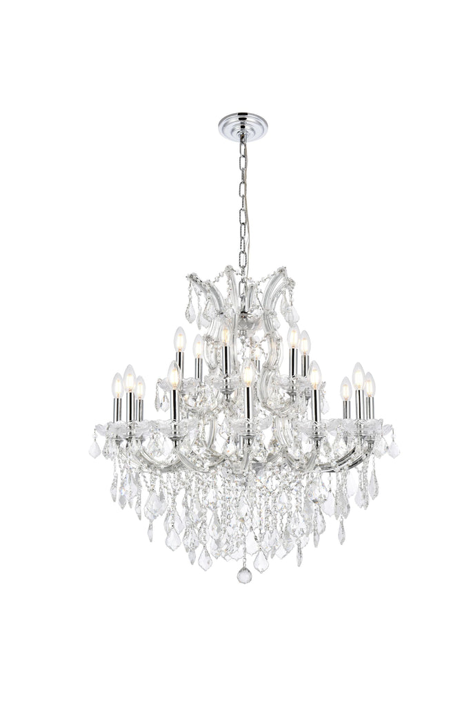 Elegant Lighting Chandelier Elegant Cut 2800D30C/EC