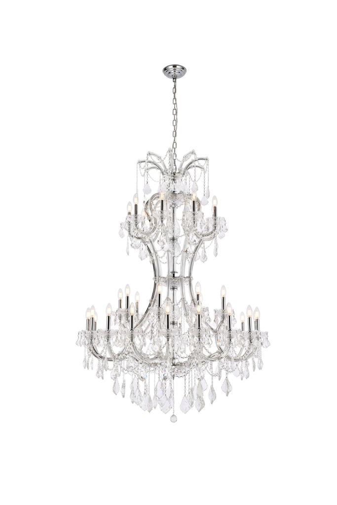 Elegant Lighting Chandelier Elegant Cut 2800D46C/EC