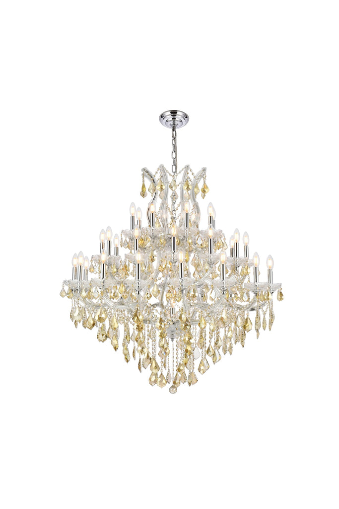 Elegant Lighting Chandelier Royal Cut 2800G44C-GT/RC