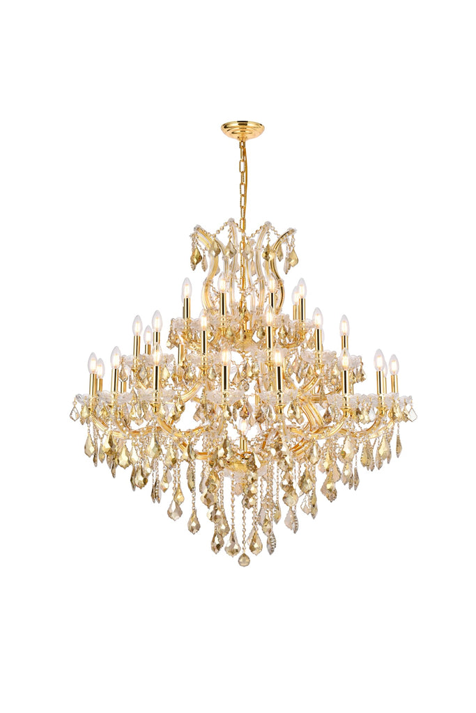 Elegant Lighting Chandelier Royal Cut 2800G44G-GT/RC