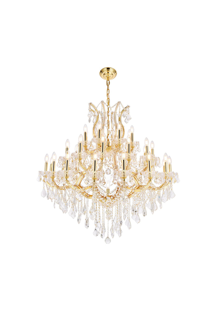 Elegant Lighting Chandelier Elegant Cut 2800G44G/EC