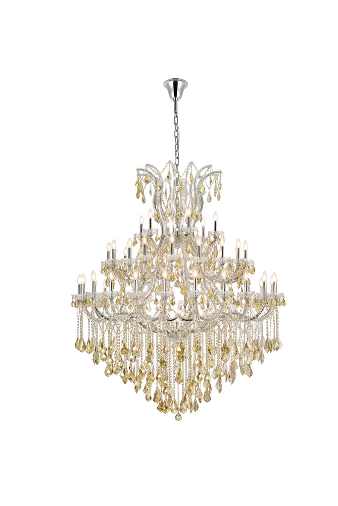 Elegant Lighting Chandelier Royal Cut 2800G60C-GT/RC