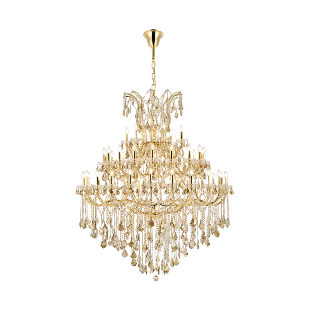 Elegant Lighting Chandelier Royal Cut 2800G60G-GT/RC