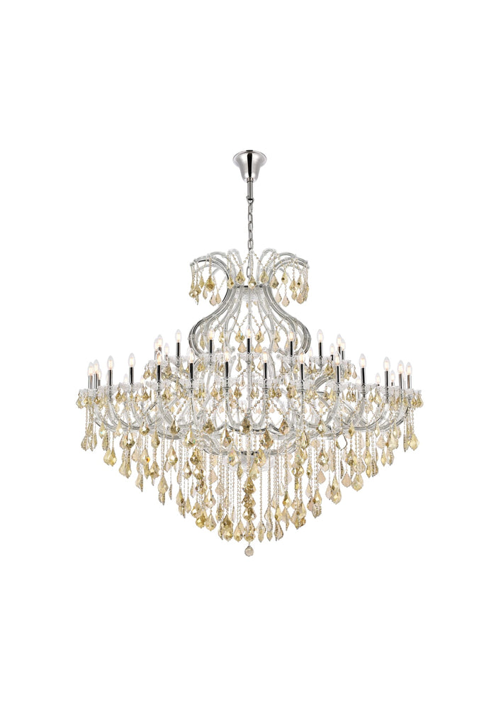 Elegant Lighting Chandelier Royal Cut 2800G72C-GT/RC