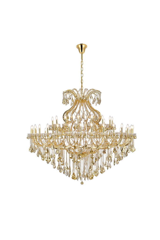 Elegant Lighting Chandelier Royal Cut 2800G72G-GT/RC