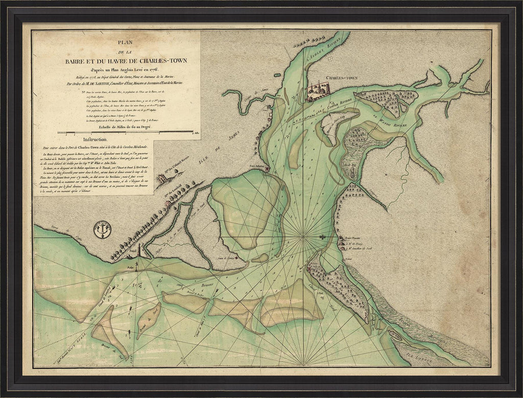 Spicher & Company BCBL Charles-Town MAP 1776 30008