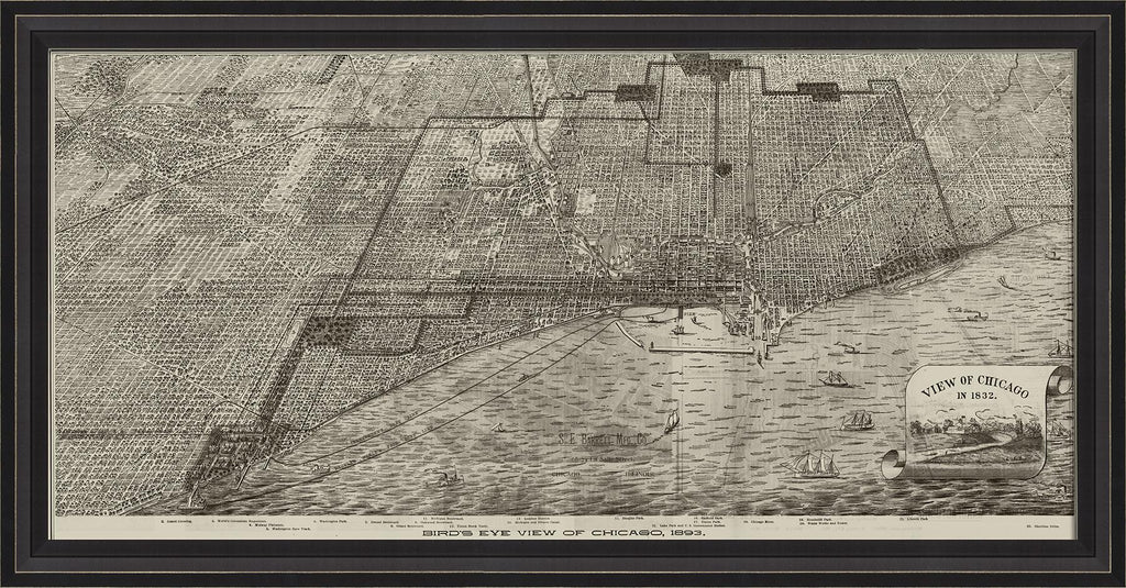 Spicher & Company BCBL Chicago MAP 1893 30009