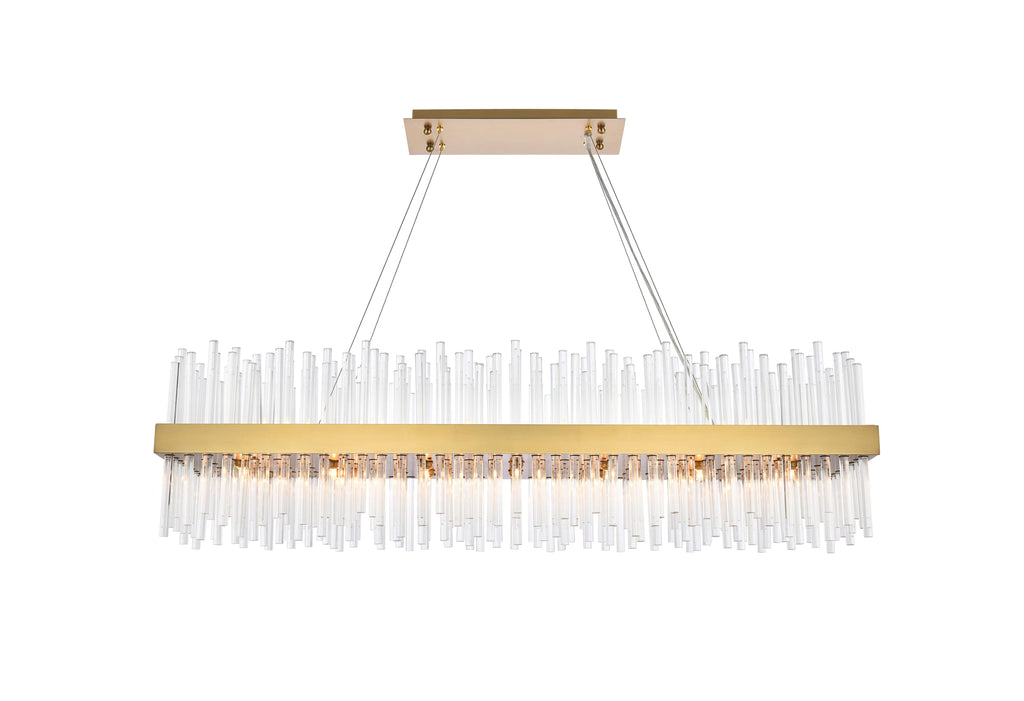 Elegant Lighting Chandelier 3000G48SG