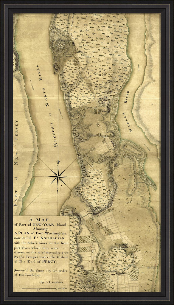 Spicher & Company BCBL Manhattan New York MAP 1776 30014